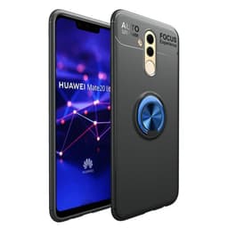Huawei Mate 20 Lite Slim Ring kotelo (SNE-LX1)  - Musta / Sininen