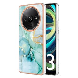 SKALO Xiaomi Redmi A3 Marmori TPU kuori - #4
