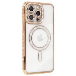 Diamond bling MagSafe kuori iPhone 13 Pro - Gold
