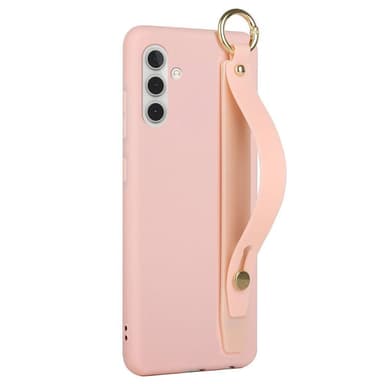 SKALO Samsung A13 5G Käsihihna TPU-suojakuori - Pinkki