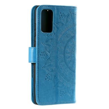 SKALO Samsung A53 5G Mandala lompakkokotelo - Sininen