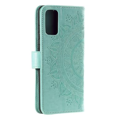 SKALO Samsung A53 5G Mandala lompakkokotelo - Turkoosi
