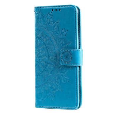 SKALO Samsung A53 5G Mandala lompakkokotelo - Sininen