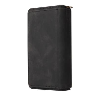 SKALO Samsung A33 5G Big Wallet 17-lokeroa Lompakkokotelo - Musta