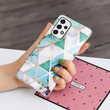 SKALO Samsung A53 5G Marmori TPU kuori - #4