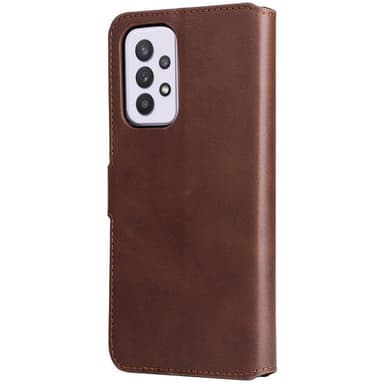 SKALO Samsung A33 5G Classic Lompakkokotelo - Ruskea