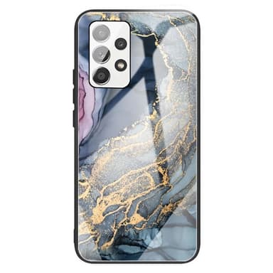 SKALO Samsung A13 4G Marmori karkaistu lasi TPU-suojakuori - #4