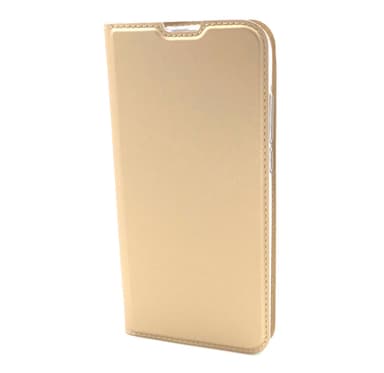 SKALO Samsung S22+ Lompakkokotelo Ultra-ohut muotoilu - Kulta