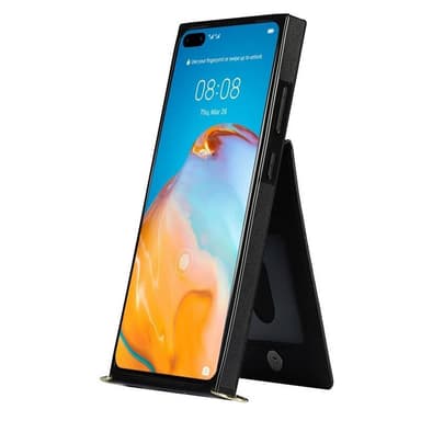 Zipper kaulakorukotelo Huawei P40 - Musta