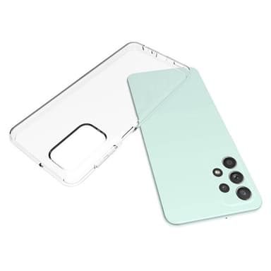 Silikonikotelo läpinäkyvä Samsung Galaxy A23 5G