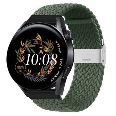 Punottu elastinen rannekoru Huawei Watch GT3 (42mm) - Army
