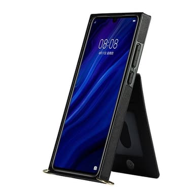 Zipper kaulakorukotelo Huawei P30 - Musta
