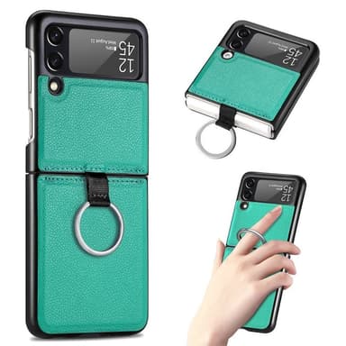 Ring kotelo Samsung Galaxy Z Flip 4 - Vihreä