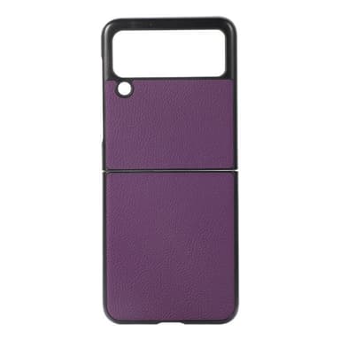 Nahka kuori Samsung Galaxy Z Flip 4 - Violetti