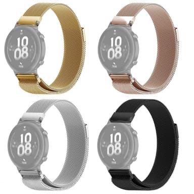 SKALO Milanese Loop to Huawei Watch GT 3 42mm - Kulta