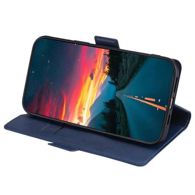SKALO Nothing Phone (1) Ultrathin Premium Wallet Case - Sininen