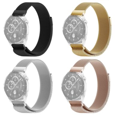 SKALO Milanese Loop to Huawei Watch GT 2 46mm - Ruusukulta