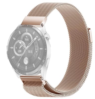 SKALO Milanese Loop to Huawei Watch GT 2 46mm - Ruusukulta