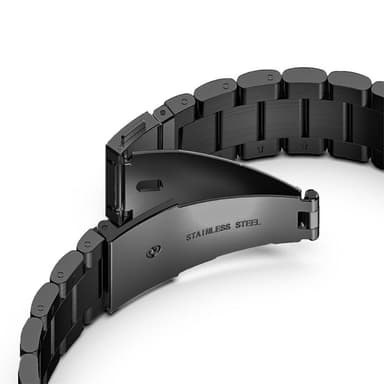 SKALO Teräsranneke Withings ScanWatch 38mm - Musta