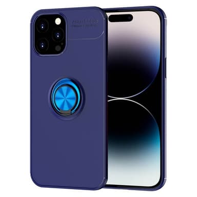 Slim Ring kotelo Apple iPhone 14 Pro Max - Sininen