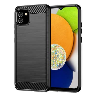 Harjattu TPU kuori Samsung Galaxy A03
