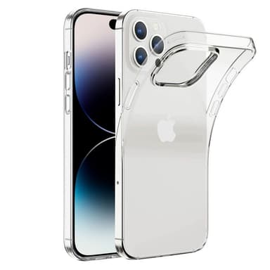 Silikonikotelo läpinäkyvä Apple iPhone 14 Pro