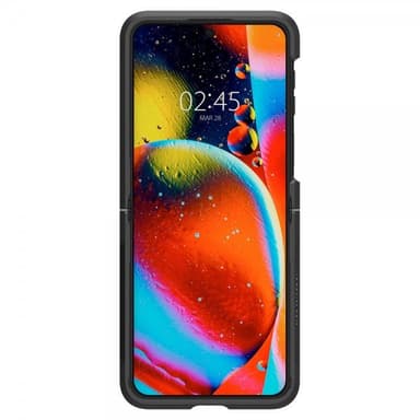 Spigen Samsung Galaxy Z Flip 4 Kuori Tough Armor Musta