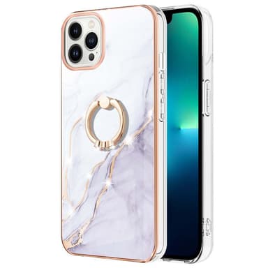 SKALO iPhone 14 Pro Marmori TPU suojakuori rengas - #3