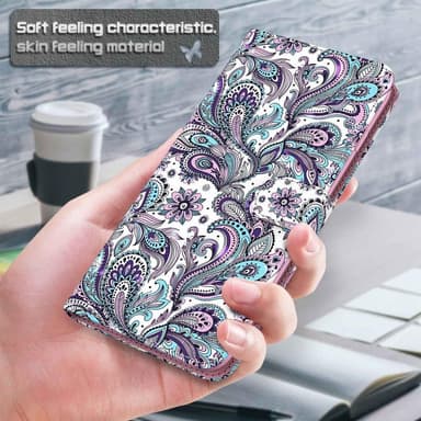 SKALO Motorola Moto G32 4G Marmori 3D Lompakkokotelo