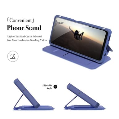 DUX DUCIS Samsung A13 5G Skin X Series Flip-suoja - Sininen