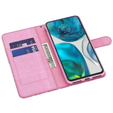 SKALO Motorola Moto G32 4G Marmori 3D Lompakkokotelo