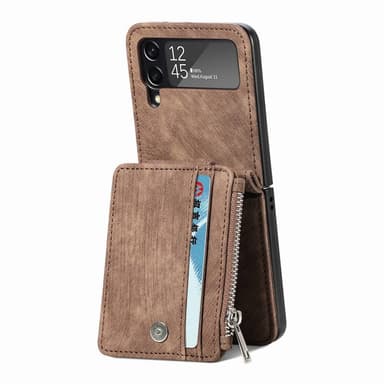 Kännykän kansi 2in1 Samsung Galaxy Z Flip 4 - Ruskea