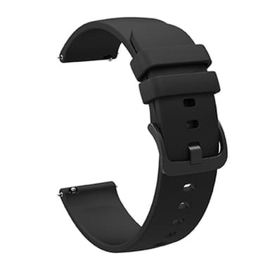 SKALO Silikoniranneke Garmin Vivomove HR - Musta