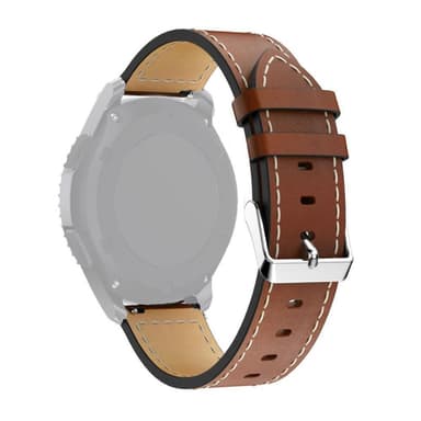 SKALO Ranneke nahkaa Garmin Vivomove 3 - Ruskea