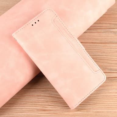 SKALO Moto G20/G30 6-lokeroa Lompakkokotelo - Pinkki