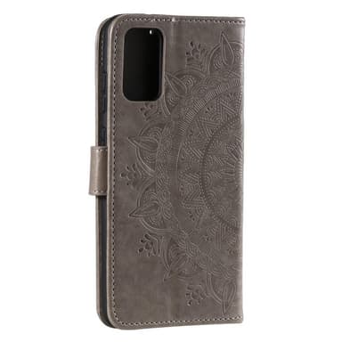 SKALO Samsung A53 5G Mandala lompakkokotelo - Harmaa