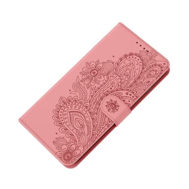 SKALO iPhone 13 Pro Max Mandala lompakkokotelo - Vaaleanpunainen