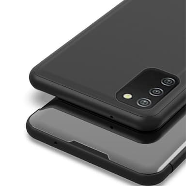 SKALO Samsung A02s / A03s Clear View Mirror Lompakko - Kulta