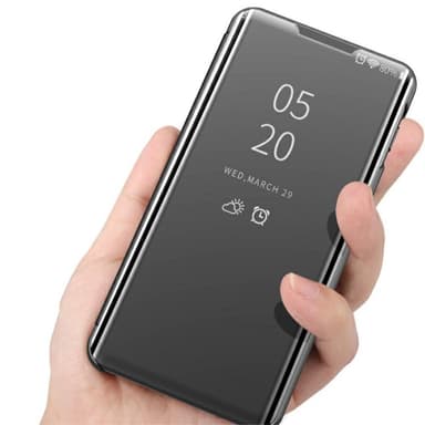 SKALO Samsung A02s / A03s Clear View Mirror Lompakko - Kulta