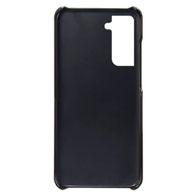 SKALO Samsung S22 PU-nahkainen Korttikotelo - Musta