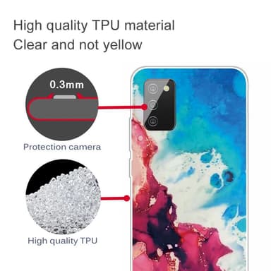 SKALO Samsung A02s / A03s Marmori TPU kuori - #6