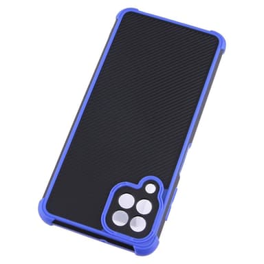 SKALO Samsung A22 4G Armor Hybrid Bumper Suojakuori - Sininen