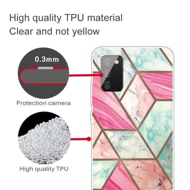 SKALO Samsung A02s / A03s Marmori TPU kuori - #4