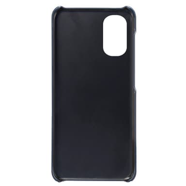 SKALO Motorola Moto E32/E32s PU-nahkainen Korttikotelo - Sininen