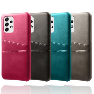 SKALO Samsung A53 5G PU-nahkainen Korttikotelo - Pinkki