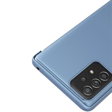 SKALO Samsung A33 5G Clear View Mirror Lompakko - Violetti