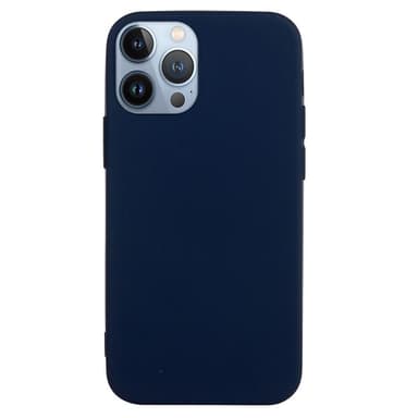 SKALO iPhone 14 Pro Max Ultraohut TPU-kuori - Sininen