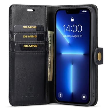 iPhone 14 Pro Max DG.MING Irrotettava 2-in-1-lompakkokuori