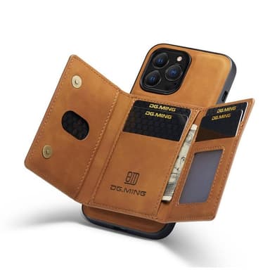DG-Ming M2 kuori Apple iPhone 13 Pro Max - Ruskea