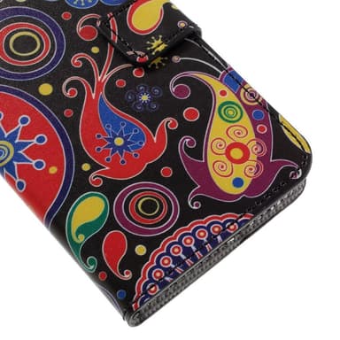 Lompakkokotelo Samsung Galaxy S7 - Paisley Flowers